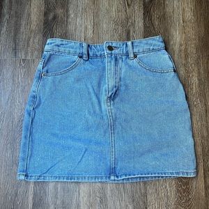 denim skirt